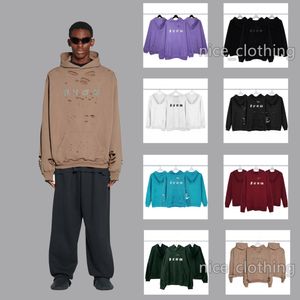 Erkek Kadın Tasarımcısı Hoody Luxury Hoodies Sanat Püskü Kazak Marka Hoody Pullover Sweatshirts Jumper Erkek Kadın Moda Sokak Giyim Aşıkları Üstler Giyim XS-L