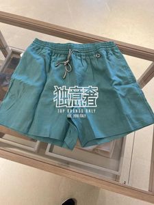 Herren Shorts Frühling und Sommer Loro Piana Entspannte Freizeit Strand Badehose mit Taschendekoration