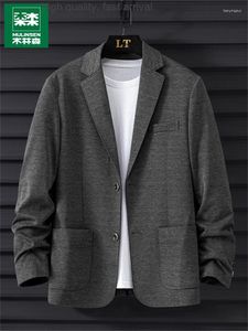 Coletes masculinos jaqueta de alta qualidade terno primavera e outono estilo coreano negócios casual uso único casacos casacos masculinos