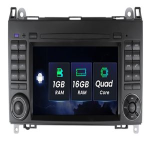 Dla merce-des be-nz b200 a b klasa W169 W245 Viano Vito W639 Sprinter W906 Android Car Player Audio Video Player