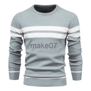 Męskie swetry jesienne zima nowe męskie swetra Sweter moda moda swobodny na dzianinowy man streetwear blusa de frio Masculino J230802