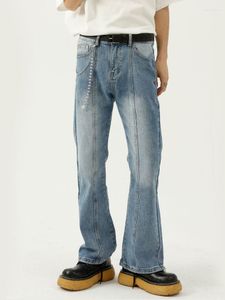 Modische Baggy-Jeans für Herren im Y2K-Stil und High-Street-Vibe europäischer Herrendesigner