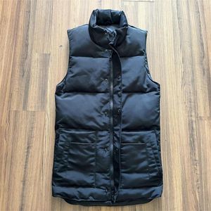 Vinter gilet jacka män ner väst homme utomhus gilet jassen expedition parka yttre kläder douedoune de designer fjäder Kanada jacka kappa män kläder