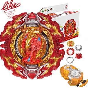 Pião Laike DB B 191 02 Prominence Phoenix B191 Bey com Gold Custom er Box Set Brinquedos para Crianças 230801