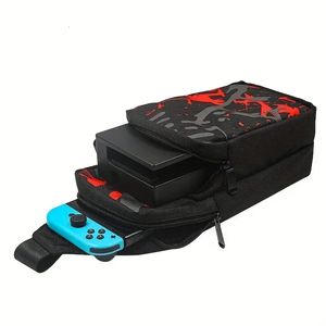 IPlay för Switch/Lite Game Case Crossbody Bag NS förvaringspåse Multifunktionell bärbar resväska