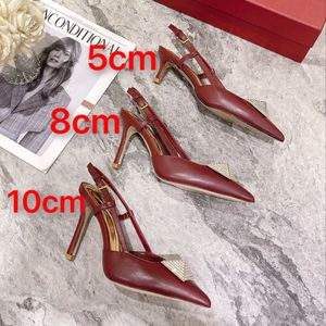 Классическая роскошная бренда сандалии дизайнерские обувь модные слайды высокие каблуки цветочная парчка подлинная кожаная женская обувь Sandal к 1978 году W368 001