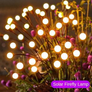 Outdoor Led Landscape Lamp Garden Yard Decor Solar Energy Powered Lights Waterproof Lawn Patio Exterior Pathway Decoration