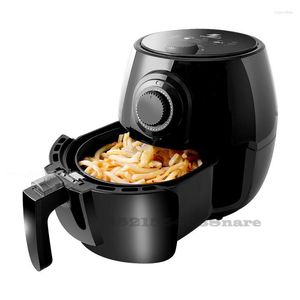 220 V/5 L Fritadeira a ar livre de óleo de grande capacidade Máquina de batatas fritas multifuncional com revestimento antiaderente elétrico