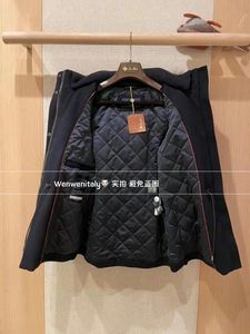 Womens Down Winter Loro Piana kapüşonlu Kaşmir Siyah Kayak Ceketleri