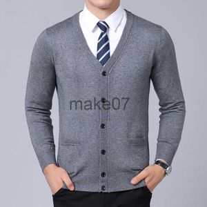 Men's Sweaters 2021 New Fashion Brand Sweater For Mens Cardigan Coat V Neck Slim Fit Jumpers Knitwear Winter Korean Style Casual Mens Clothes J230802