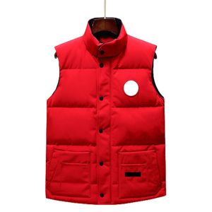 Designer Down Vest Pocket Jackets Högkvalitativ NFC Womens Parka ärmlös pufferjacka dragkedja Män