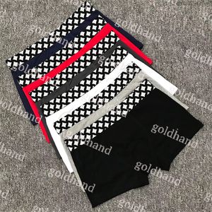 Högkvalitativa herrboxare Designer 3st Sports Underpants Letter Printed Cool Boxer Underwear Men Briefs