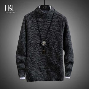 Maglioni da uomo LBL Maglione di cotone in cashmere Uomo Autunno Inverno Jersey Maglione Robe Hombre Pull Homme Hiver Pullover Uomo ONeck Maglioni lavorati a maglia J230802