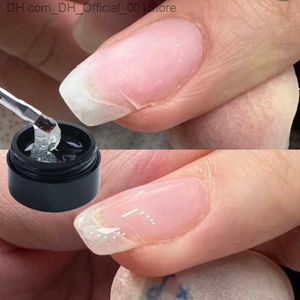 Nagellackfibersprickan nagelreparation lim är ofarligt lämpligt för trasiga naglar UV gelaktigt fiberglasförlängningsgelbearbetningstillbehör Z230802