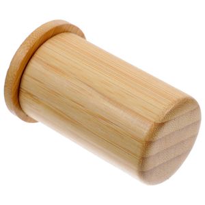 2pcs Toothpick Holders Portable Toothpick Holder Wooden Box Toothpick Dispenser Carrier Container for Meal Home Use