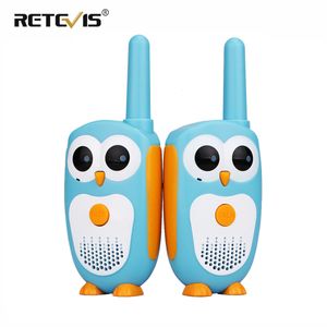 Walkie Talkie Giocattolo Retevis RT30 Walkie Talkie Bambini 2pc Cartone Animato Gufo Radio per Bambini Giocattolo Walkie-talkie Natale Regalo di Compleanno per Bambini Ragazzo Ragazza 230802