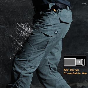 Pantaloni da uomo Tattici militari da uomo Grandi tasche multiple SWAT Army Cargo Casual Cotton Security Bodyguard Combat Pantaloni da uomo