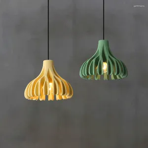 Pendant Lamps Designer Macaron Resin Chandelier For Restaurant Living Room Bar Creative Commercial Decoration Nordic Lights