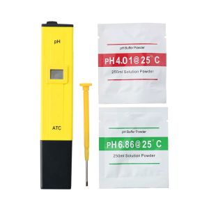 Novo testador de medidor de ph digital lcd protable medidor tds para beber laboratório de alimentos aquário 20 off monitor de ph com precisão atc 0 1 ll