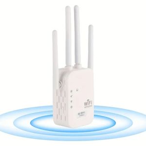 1 PC 5G Çift Bantlı WiFi Sinyal Amplifikasyon Artefaktı, Dört Anten Gigabit Yönlendirici