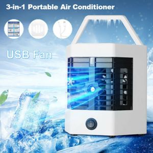Mini Ar Condicionado Portátil AC Resfriador Pessoal Ventilador Umidificador Purificador