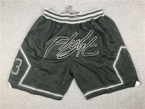 23 Michael Jor Dan Flight Basketball Short Hip Pop Running Spodni z szwanym zamkiem błyskawicznym S-XXL