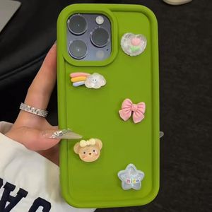 Designer Cartoon Phone Case iPhone 14 13 Pro Max 11 12 12Pro 14Plus 7 8 Plus X Xs XR Classic Top Silicone Case