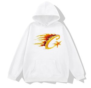 C Flame Hoodies Erkekler için Kadın Te Sweatshirtler Kapşonlu Tasarımcı Kapşonlu Hip Hop Külotu Giysileri