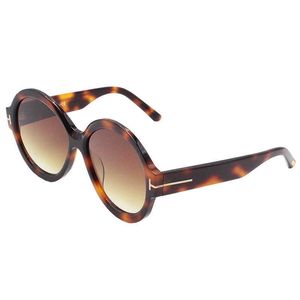 Luxo Tom Óculos de Sol Designer Letter Womens Mens Ford Goggle Eyewear Gradiente Quadro Redondo Óculos Placa Completa Viagem Ao Ar Livre Acessórios de Moda Não Polarizados