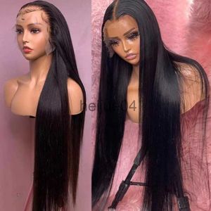 Human Hair Capless Wigs 30 40 Inch Straight Lace Front Wigs Human Hair 360 Full Lace Wigs For Women Brazilian Pre Plucked 13x4 13x6 Hd Lace Frontal Wig x0802