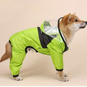 Abbigliamento per cani Impermeabile per animali domestici Abbigliamento Tuta Giacca impermeabile Cani Resistente all'acqua per escursionismo Campeggio Camminata