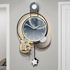 Orologi da parete Accessori Orologio Orologio Aghi Numeri Meccanismi da scrivania digitali Pendolo Wanduhren Wohnzimmer Smart Room Decor