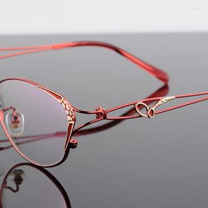 Sonnenbrille Lesebrille Damen Vintage Oval Brillengestell Anti Blaues Licht 0 1,0 1,25 1,5 1,75 2,0 2,25 2,5 2,75