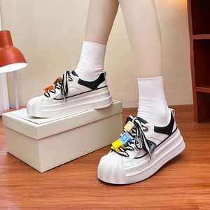 Shoes Women Black Red Woman Fashion Design Designer Casual Lace-Up Yellow Girls Womens Party Play Style Trainers Leather Platform Sneakers Size 35-40 Er S er s