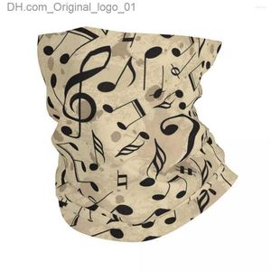 Moda yüz maskeleri boyun gaiter eşarplar müzikal not bandana boyun gaiter retor retor müzik desen balaclavas sarar faresi çok kullanımlı kafa bandı yetişkin z230803