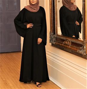 Etniska kläder abaya kalkon muslimsk mode hijab klänning kaftan islam maxi vestido mantel musulman de mode klänningar abayas för kvinnor dubai