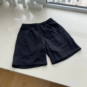 Shorts masculinos etiqueta de pedra puro algodão cor sólida bússola bordada corda e show feminino fino casal solto high street tr 230802