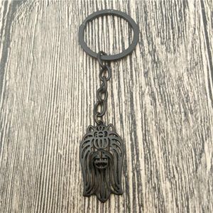 Keychains Yorkshire Terrier nyckelkedjor mode husdjur hund smycken bilnyckelkedja Keyring för kvinnliga män