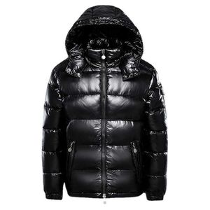 Men's Down Parkas Men Winter Jacket Duck Down Parkas Jacket Men's Thick Warm Snow Parka Detachable Hooded Overcoat Windbreaker Warm Couples Coats