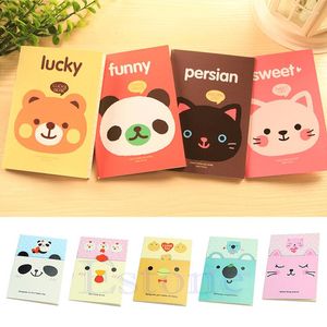 1Pc Portable Cute Cartoon Paper Notepad Memo Diary Notebook Exercise Book