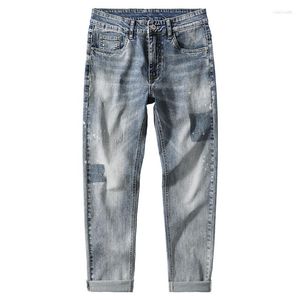 Jeans Masculino Sulee Estilo Clássico Marca de Algodão Negócios Casual Stretch Slim Calças Denim Calças Masculinas Roupas Hombre