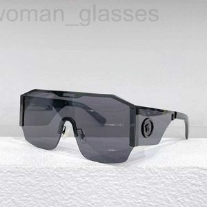 Mode solglasögon ramar designer ve huvud tiktok online kändis personlighet profilerad avancerade solglasögon kvinnor mångsidiga 2220 g0q5