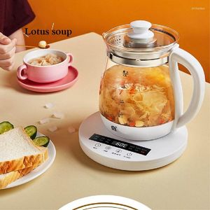 1.8L Health Pot Household Kettle Office Multifunctional Glass Electric Flower Teapot Soup Stew 220V