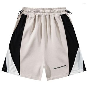 Men's Shorts Hip Hop Jogger Y2K Streetwear Harajuku Patchwork Baggy Track 2023 Men Summer Fashion High Street Casual Sweatpants