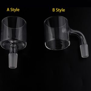 Smoking Quartz Banger 3mm Wall 44mm OD Quartz Adapter Attachment Nails For Glass Water Bongs Dab Oil Rigs Pipes Vaporizer