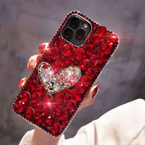 Cell Phone Cases Glitter Diamond Phone Case For Redmi Note 11s 10 9 Pro 9s 9A 9C 8A 8 6A 6 Pro 5 K40 K30 K30s K20 Crystal Rhinestone Back Cover L230731