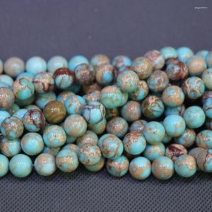 Choker Fashion Aqua Imperial Emperor Stone Necklace Sediment Slice Loose Beads Drilled Slab Women Accessories Jewelry Making