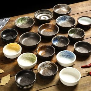 Bowls Ceramic Round Japanese Seasoning Dish Dipped In Soy Sauce Vinegar