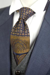 Yay bağları çok renkli paisley desen çiçek çizgileri kontrol etleme patchwork erkek kravat ipek vintage toptan