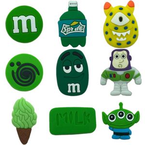 Shoe Parts Accessories Different Shape Of Pvc Cartoon Charms For Clog And Bracelet Wristband Charm Decorations Custom Drop Delivery Otfso